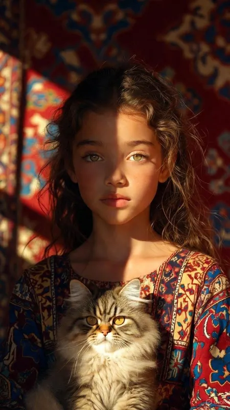 4K Persian Carpet Portrait - Instagram - Thumbnail 3