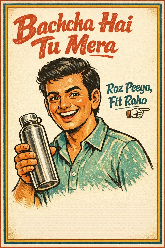 Bacha Hai Tu Mera AI Poster Prompt - Image 1