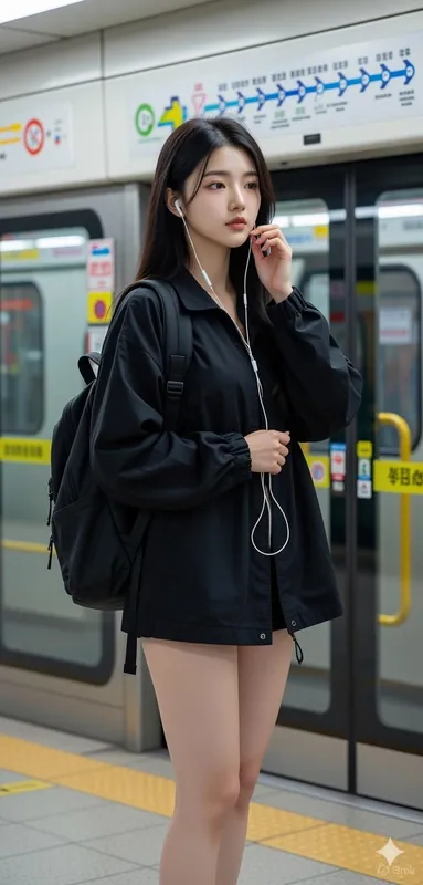Candid Portrait - Subway Station - Thumbnail 4
