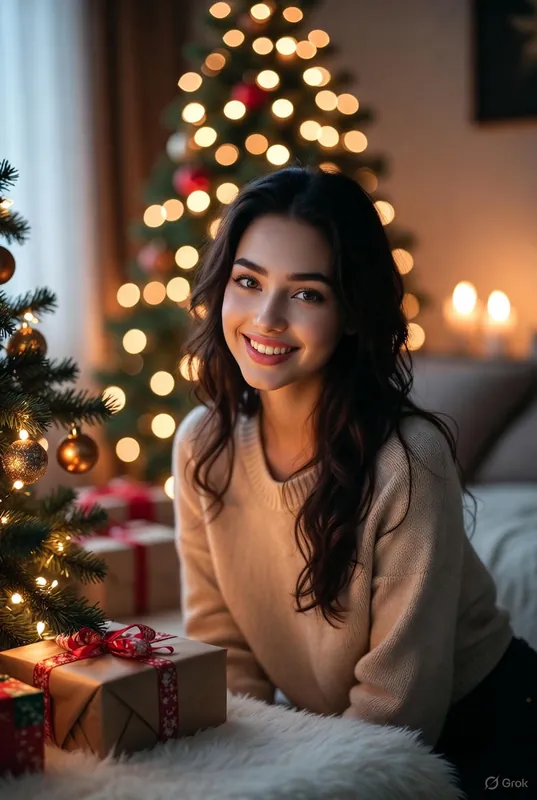 Christmas Tree Portrait Cozy - Thumbnail 4