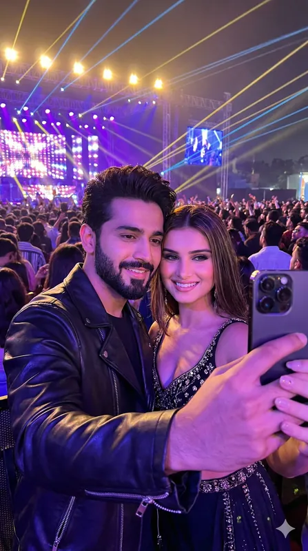 Concert Selfie Tara Sutaria