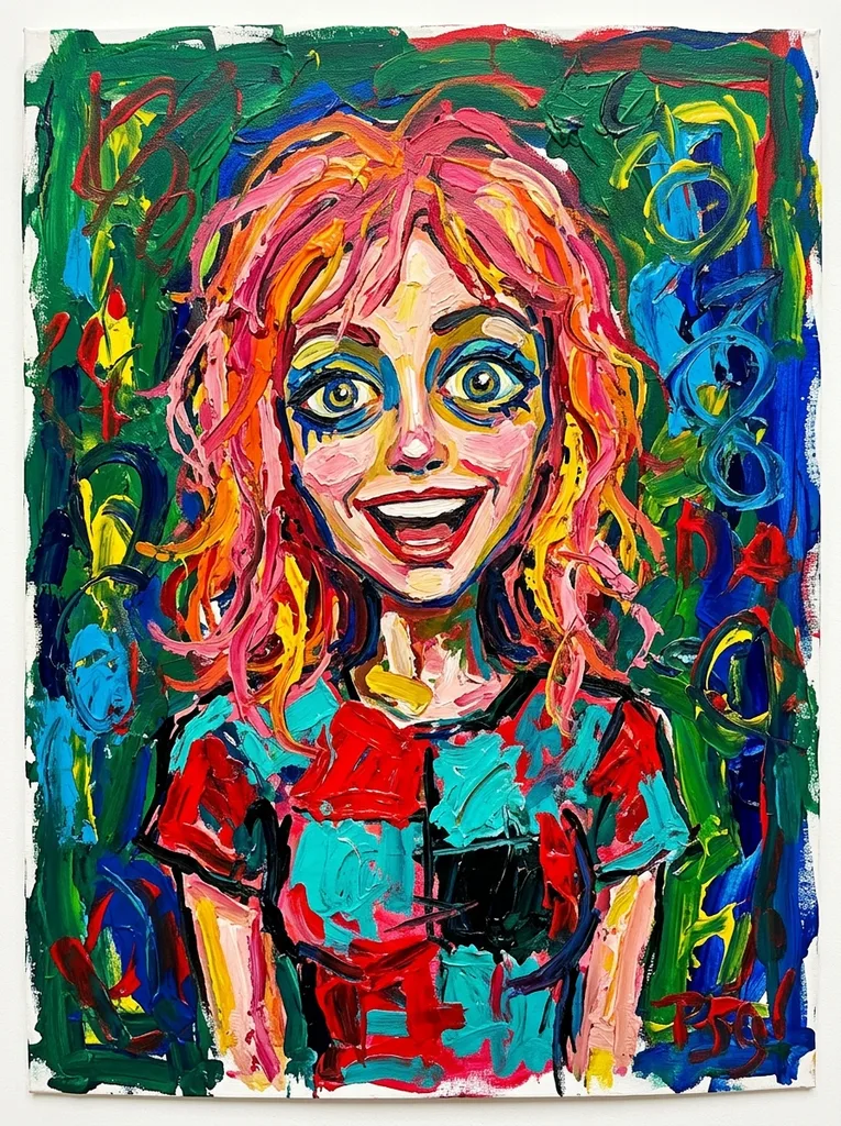 Cute Neo-Expressionist Illustration Prompt — Expressive Character Art Generator