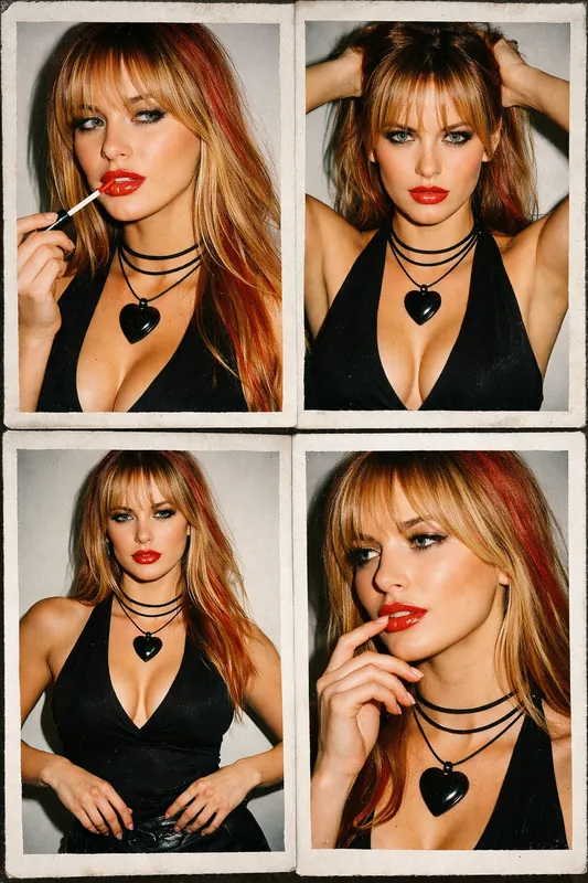 Editorial Portrait Collage 4 Portraits