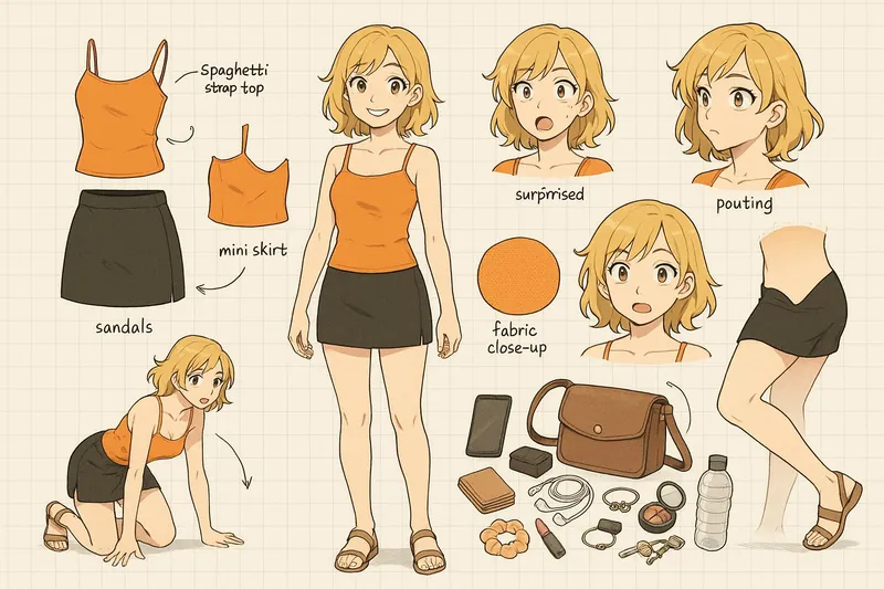 Panoramic Character Depth Deconstruction Sheet - Thumbnail 4