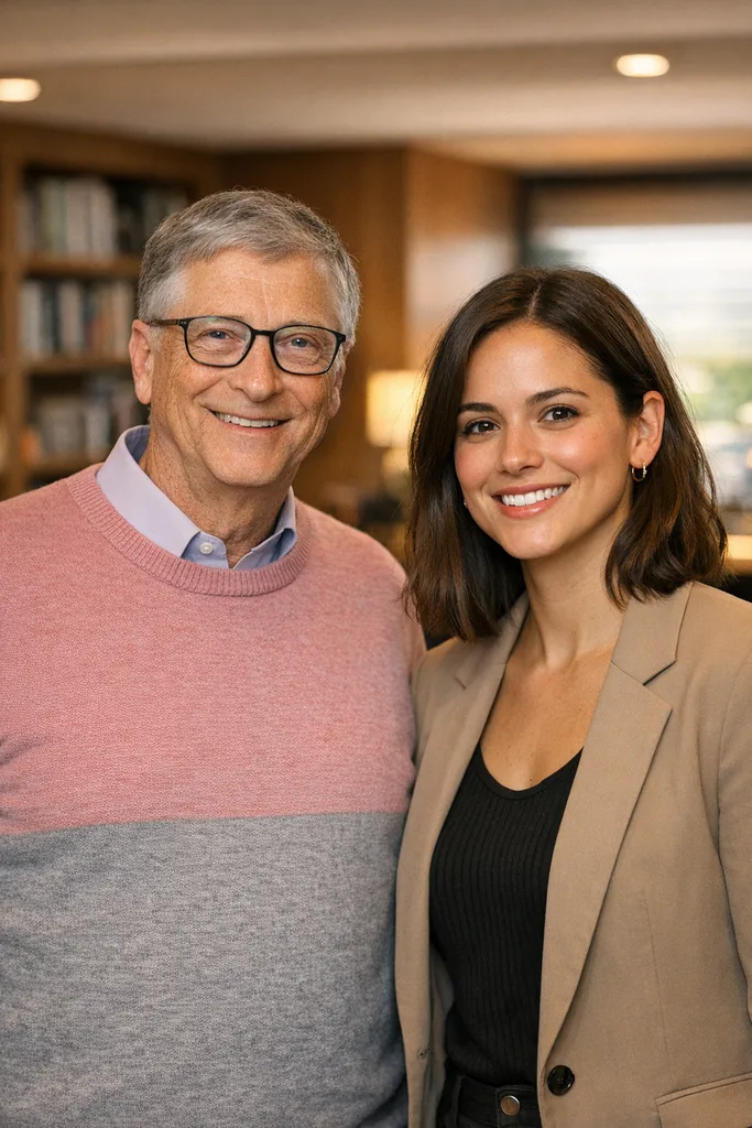 Photo with Bill Gates - Microsoft Founder Gemini AI Prompt - Image 1