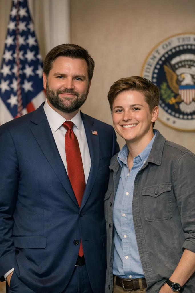 Photo with JD Vance - US Vice President Gemini AI Prompt - Image 1