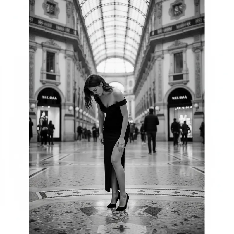 Photoreal Black-and-White Pic