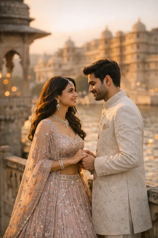 Pre-Wedding Shoot Gemini Prompt - AI Cinematic Couple Photoshoot