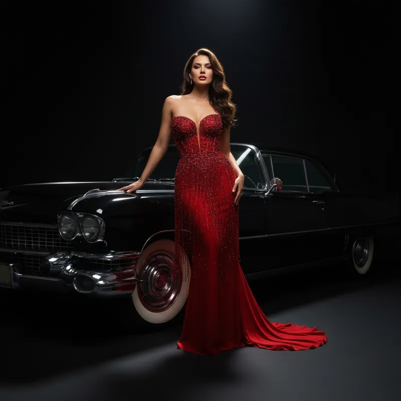 The Red Gown The Black Classic